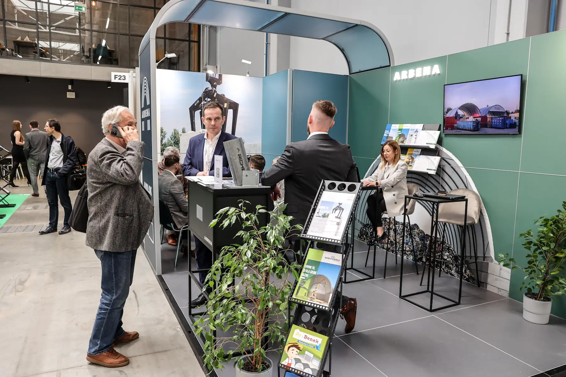 Zdjęcie stoiska Arbena na targach EKOTECH