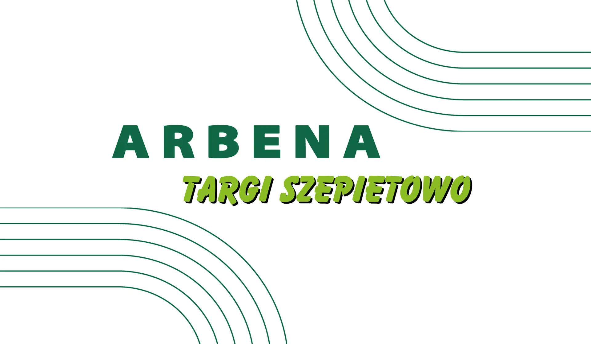 Logo firmy Arbena wraz z nazwą Targów Szepietowo
